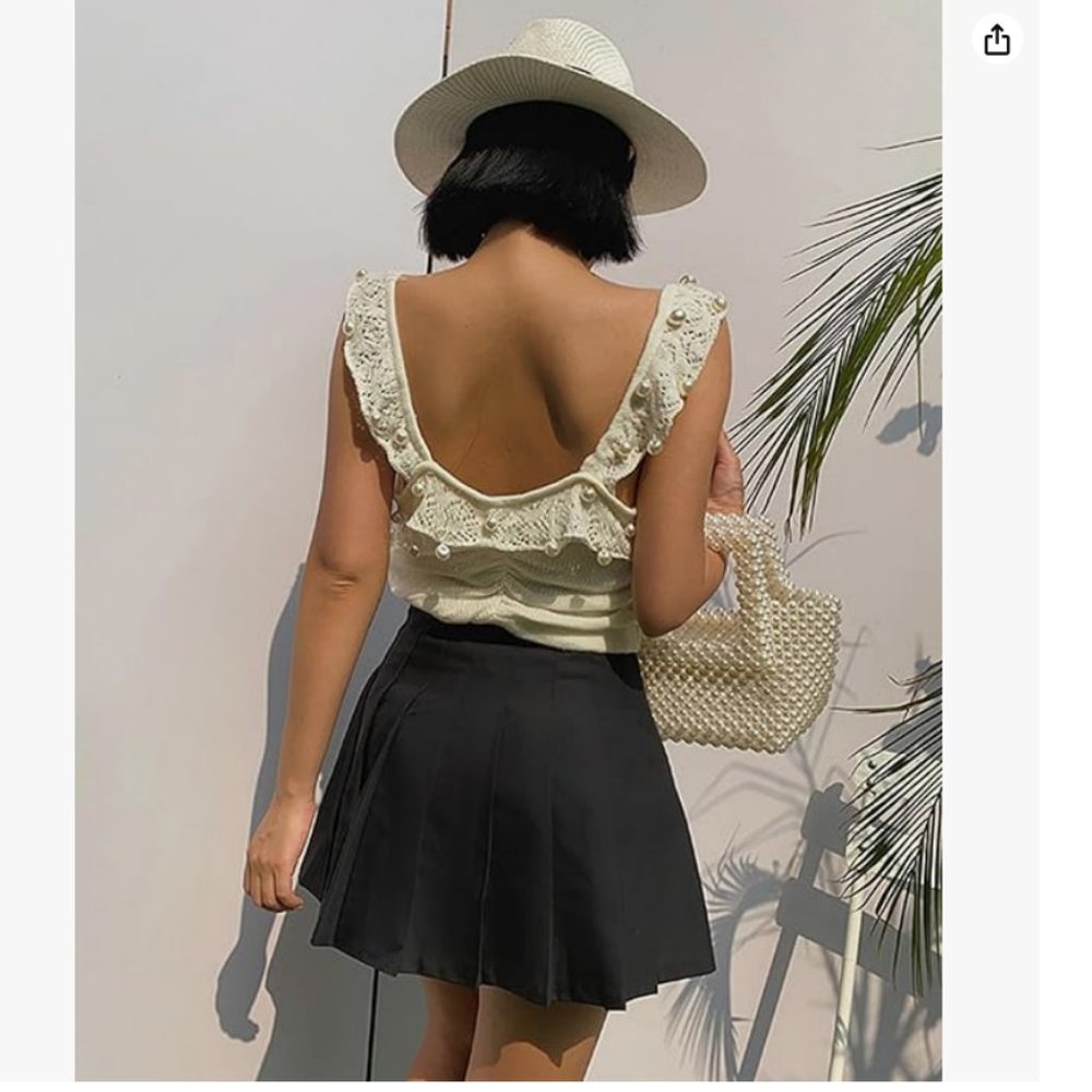 High Waisted Tennis Skirt - Picture 3 of 6